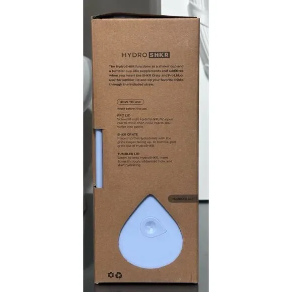 HydroJug 24oz SS Hydro SHKR Bottle with Lid, FROST